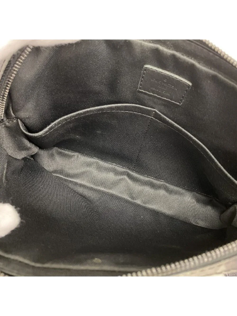 Louis Vuitton Shoulder Bag Monogram Galaxy Alpha Messenger Black